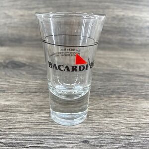 Bacardi Black Glass Shot Glass